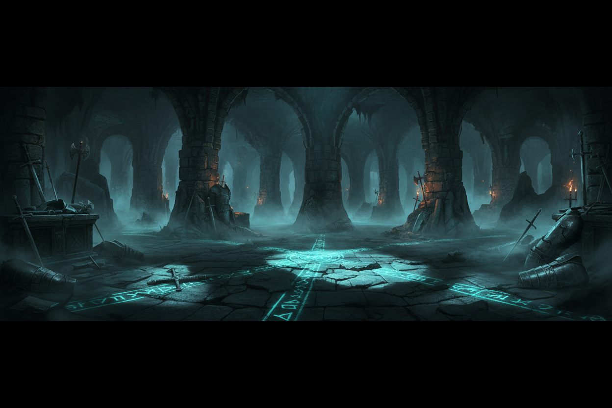 Dark Fantasy ARPG Banner
